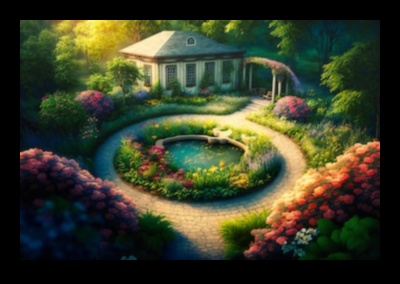 مسارات هادئة إلى النعيم في حديقتك 5 مسارات هادئة: مسارات تصميم الحدائق إلى النعيم