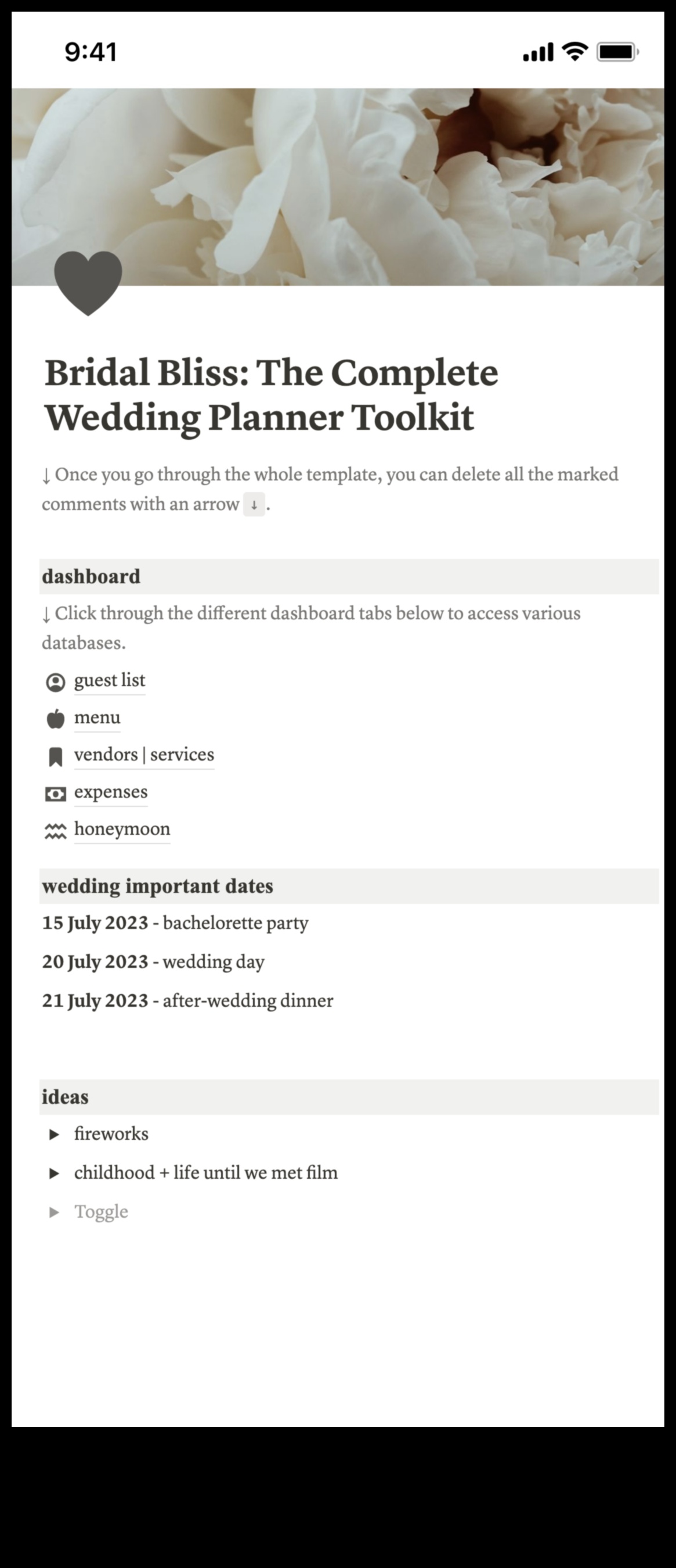 مخطط نعيم الزفاف: دليل خطوة بخطوة للتخطيط المتقن لحفلات الزفاف 4 مخطط نعيم الزفاف: التخطيط المتقن لحفلات الزفاف
