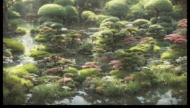 ضربات فرشاة الطبيعة: فن الحديقة اليابانية