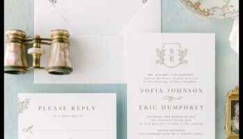 العاطفة الورقية: الكشف عن دعوات الزفاف