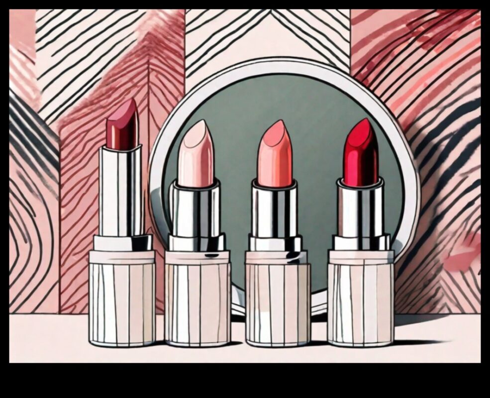 مجموعات ملونة: تجربة الألوان الفريدة لأحمر الشفاه