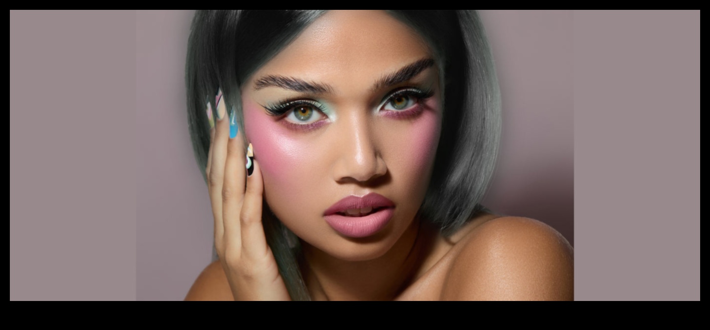 أحمر خدود جريء، اختيارات جريئة: احتضان الألوان المميزة في مكياج جلام